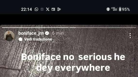 Boniface è tornato in Germania. Addio Milan e il nigeriano si sfoga sui social