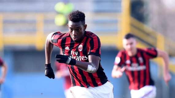 AC MILAN COMUNICATO UFFICIALE: Frank Tsadjout ceduto al Pordenone