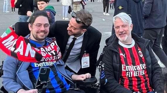 Da rivali a fratelli di tifo: Valerio e Jacopo, un’amicizia nata in corsia e celebrata a San Siro grazie a Fondazione Milan