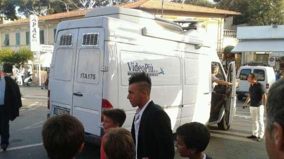 FOTO - El Shaarawy arrivato a Castiglioncello per la top11 TMW