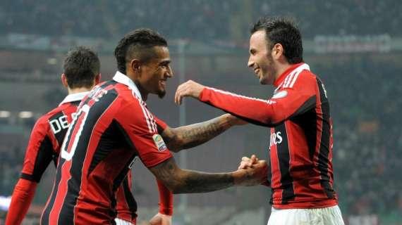 acmilan - Milan-Lazio da ricordare: Pazzini e Boateng conquistano il terzo posto nel 2013