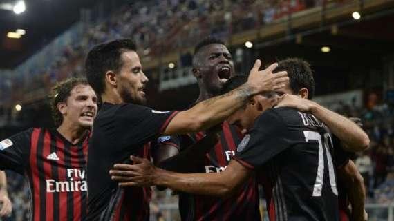 Suso e Niang al top per il derby: a sorridere non è solo Montella