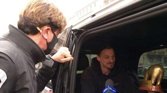 Tapiro d'oro a Ibrahimovic dopo il derby: "Commesso tanti errori, ma ci riprenderemo"