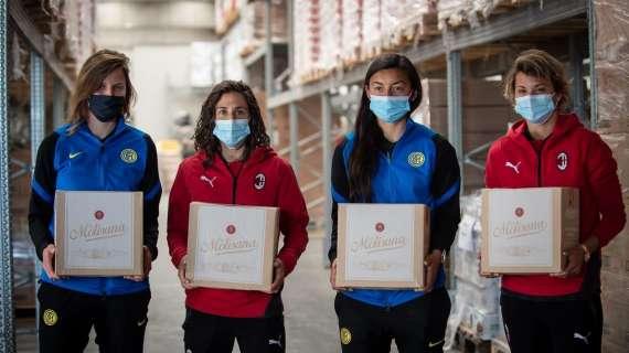 AC Milan e La Molisana, donati 5mila kg di pasta al Banco Alimentare della Lombardia