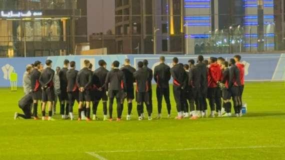 MN - Inizia l'allenamento: Pulisic, Terracciano, Musah e Loftus lavorano in gruppo. Out Leao