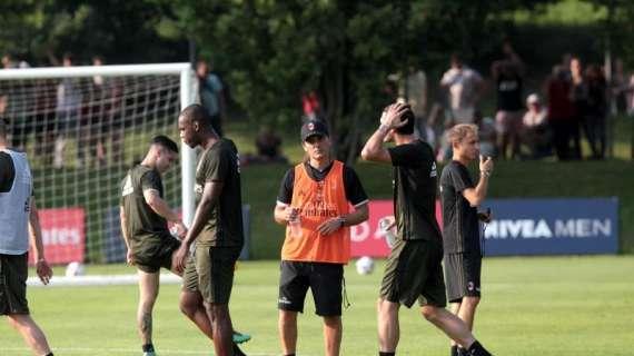 QUI USA - Il racconto dell'ultimo allenamento dei rossoneri prima dell'amichevole contro il Bayern Monaco