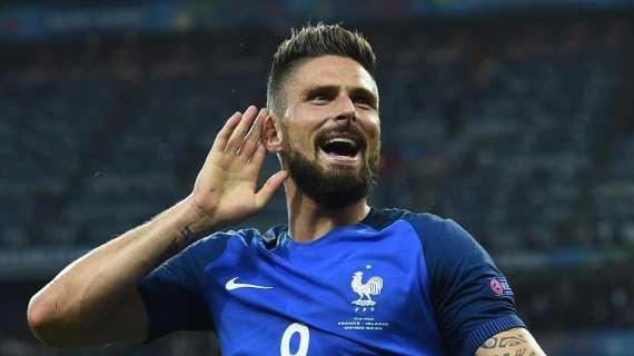 Francia, Olivier Giroud raggiunge la nazionale a Clairefontaine