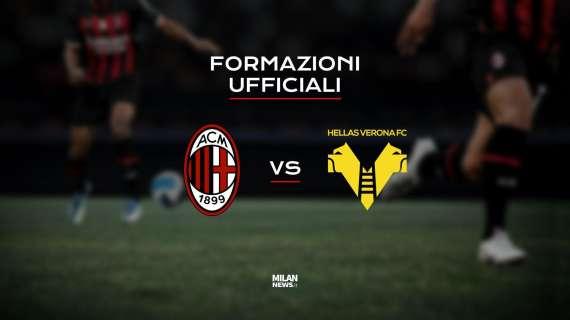 Milan-Verona, le formazioni ufficiali: gioca Brahim Diaz, Giroud unica punta