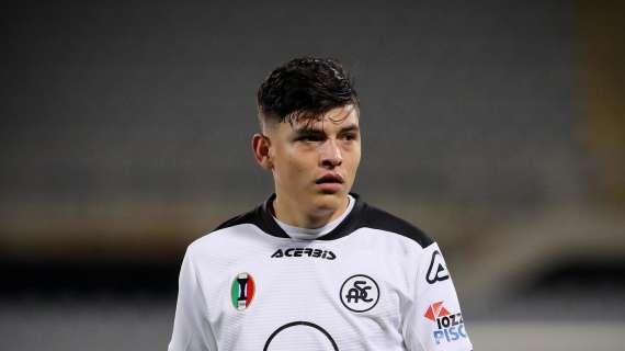 Spezia, frattura del V metatarso del piede destro per Agudelo: salterà il Milan