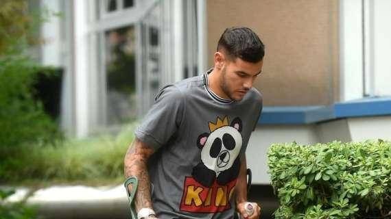 Theo Hernandez ha fretta di rientrare, ma lo staff medico rossonero non vuole correre rischi