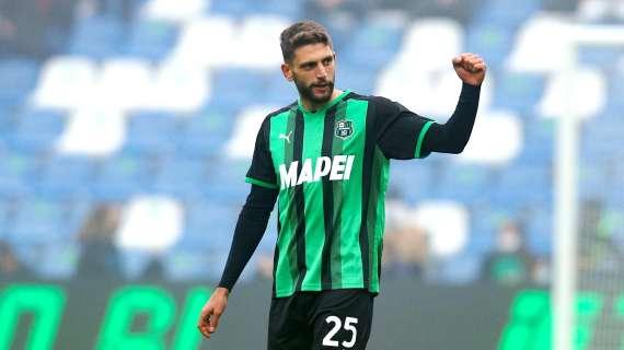 Berardi: "Ho deciso di cambiare numero di maglia. Poi c'è il mercato, vediamo…"