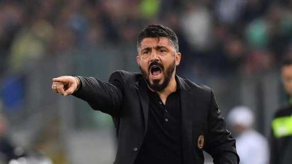 Gattuso: "Mercato? Siamo bloccati ma spero che arrivino giocatori importanti"
