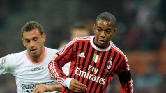 Robinho: "Bene il primo tempo, dobbiamo chiudere la partita"