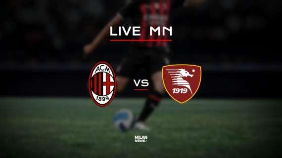 LIVE MN - Milan-Salernitana (1-1): Giroud non basta, deludente pareggio per il Diavolo