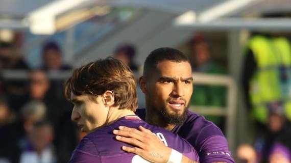 Fiorentina, Boateng torna a settembre. Il Besiktas non riscatterà il ghanese