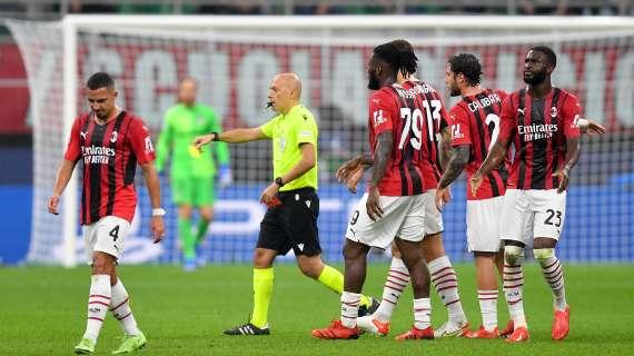 Pioli sull'arbitro: "Di sicuro non è stato il migliore in campo stasera”