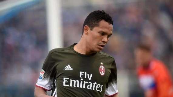 Dalla Francia: Milan, ecco perché Bacca non ha ancora trovato una nuova squadra