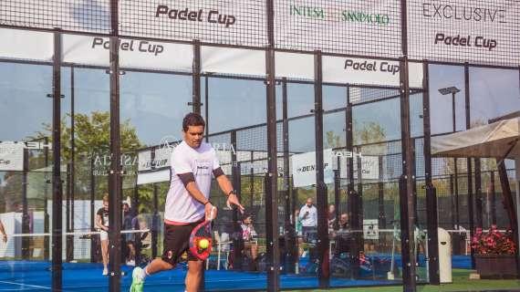 Exclusive Padel Cup Intesa Sanpaolo a Milano, anche l'ex Milan Serginho tra i partecipanti