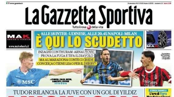 È il giorno di Napoli-Milan: le prime pagine dei principali quotidiani sportivi