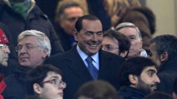 Berlusconi ribadisce: "Vendita del Milan? Sono fantasie altrui"
