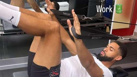 Loftus-Cheek e gli altri infortunati presenti a Milanello per lavoro di recupero