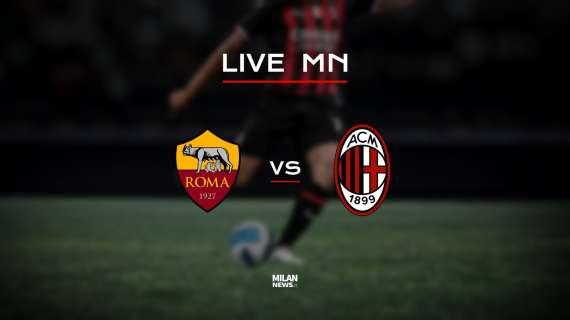 LIVE MN - Roma-Milan (1-1): 94' minuti di noia, poi succede di tutto: Abraham spaventa i rossoneri, Saelemaekers pareggia!
