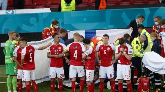 CT Danimarca: "Kjaer era troppo scosso, ha dovuto lasciare il campo"