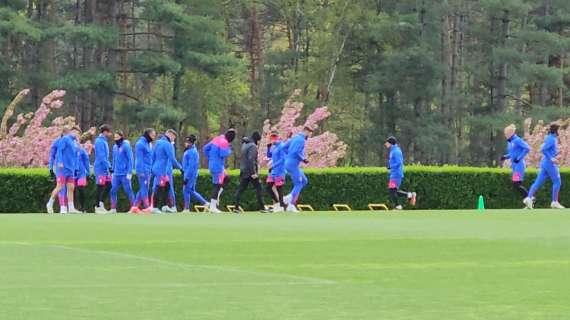 Le ultime dalla rifinitura di Milanello. Thiaw e Kjaer a disposizione: tre assenti