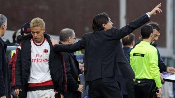 Inzaghi cambia ancora: contro il Cesena torna di moda il trequartista. Ballottaggio Honda-Menez dietro Cerci e Destro