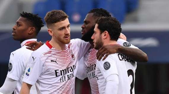 Gazzetta - Da Calabria a Bennacer, Kessié, Saelemaekers e Leao: un quintetto che vale 85 milioni in più
