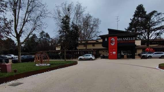 Milan, domani allenamento al pomeriggio a Milanello