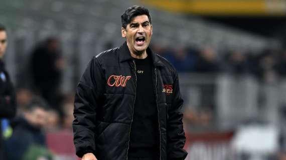 Fonseca esplode a Sky: "Tanti errori contro il Milan, tutte le settimane. L'arbitro oggi ha mancato di rispetto al Milan"
