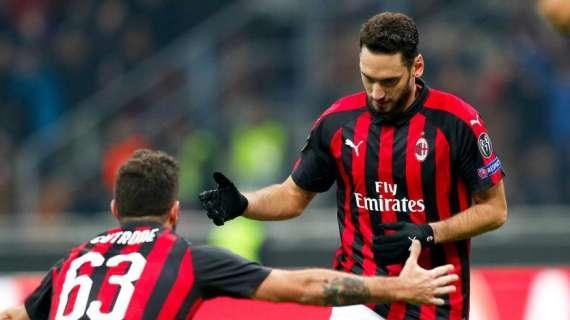 Calhanoglu a Sky: "Siamo concentrati, faremo di tutto per vincere"
