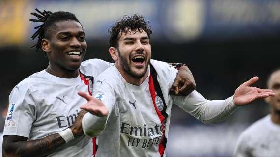 Hellas Verona-Milan 1-3. Leao dopo la partita: "Il lavoro non è finito"