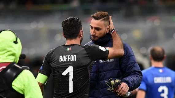 Buffon: "Donnarumma è il diamante che brilla di più"
