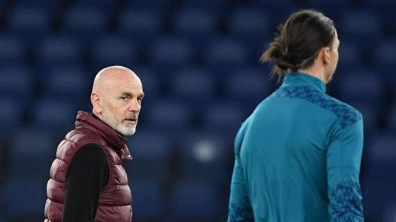 Pioli: "Ibra-Sanremo? Stasera guardo Juventus-Spezia, poi il Festival finisce tardi..."