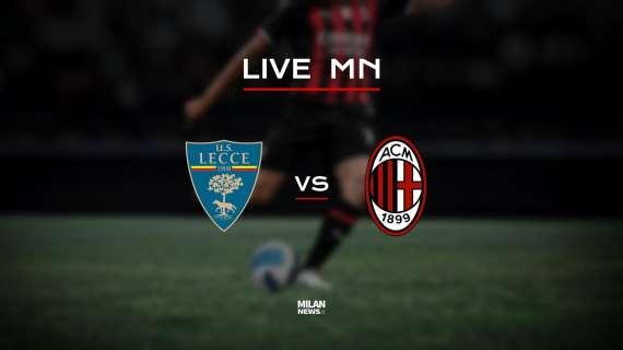 LIVE MN - Lecce-Milan (2-2): rimonta rossonera, ma non basta al Diavolo per tornare a vincere
