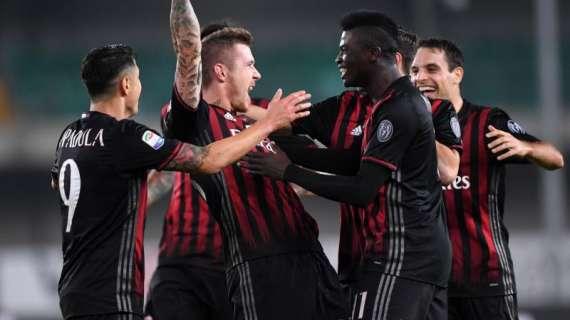 LIVE MN - Chievo Verona-Milan (1-3) - Kucka-Niang, rossoneri al secondo posto
