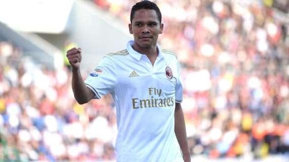 LIVE MN - Sassuolo-Milan (0-1) - Bacca-gol, espugnato il Mapei Stadium