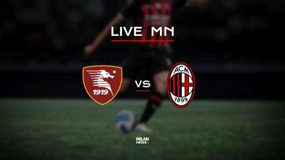 LIVE MN - Salernitana-Milan (1-2): Tonali-Leao, Arechi sbancato!