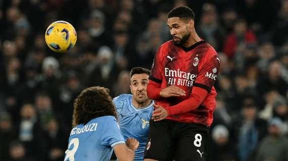 Alla fine ci pensa Okafor: il Milan si prende tre punti, la Lazio tre cartellini rossi