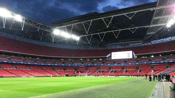 Europeo, possibile apertura di Wembley a 90mila spettatori il 22/6 con la Repubblica Ceca
