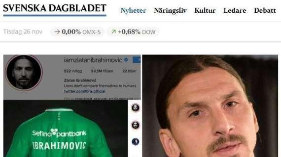 Ibrahimovic all'Hammarby, il club: "Al momento nessun commento"