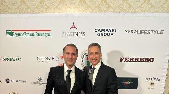 Cardinale ha ricevuto il premio Leonardo Da Vinci Niaf per la Finanza: "Possedere il Milan un privilegio"