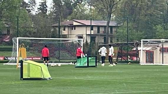 MN - Iniziato l'allenamento di rifinitura: in campo i portieri