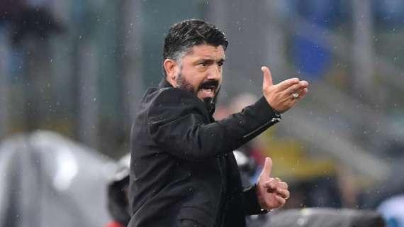 Gattuso: “Allenare è facile, difficile è essere credibili quando ci sono musi lunghi”