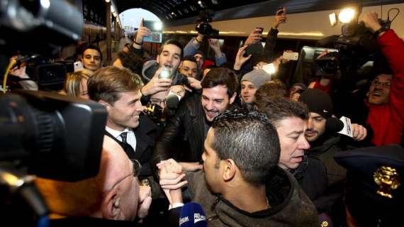PHOTOGALLERY MN - Gli scatti dell'arrivo di Mattia Destro a Milano