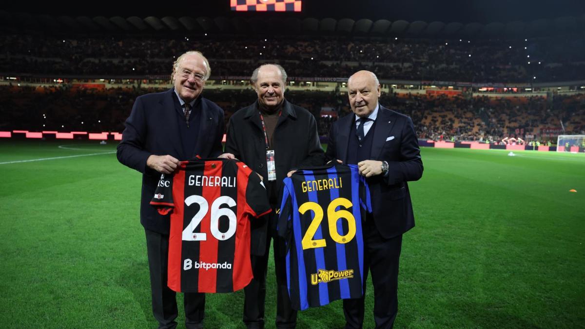 Il CEO del Gruppo Generali ospite del Milan per il derby: il messaggio di Scaroni