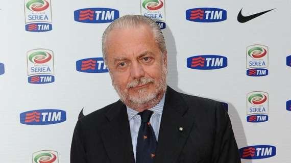 De Laurentiis: "Ho tifato Milan, felice per la vittoria in Champions"