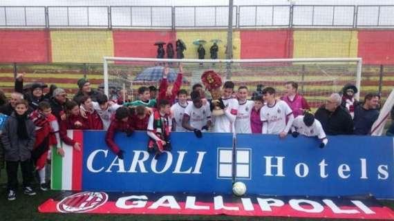 Trofeo Caroli Hotels Gallipoli, trionfano i Giovanissimi del Milan di Nava: resoconto, foto e video
